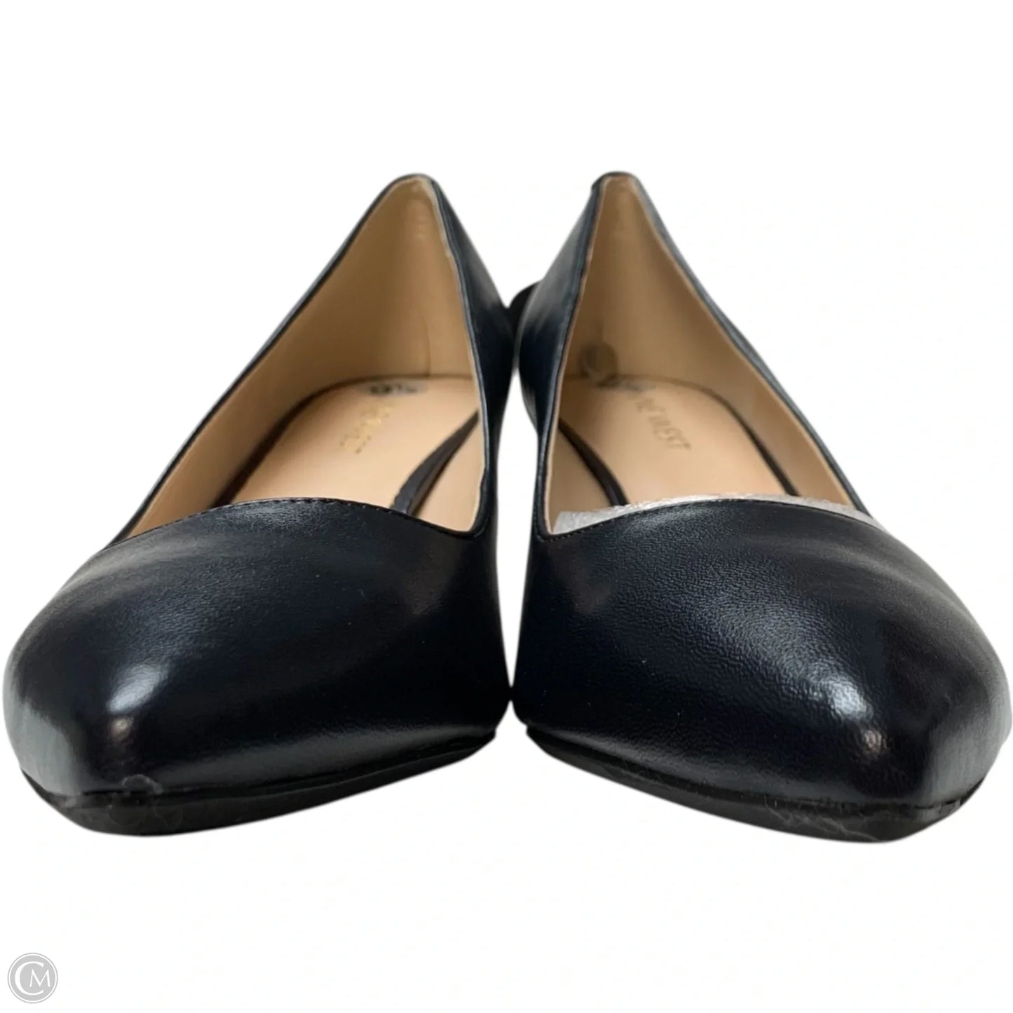Shoes Heels Kitten By Nine West In Navy, Size: 9.5