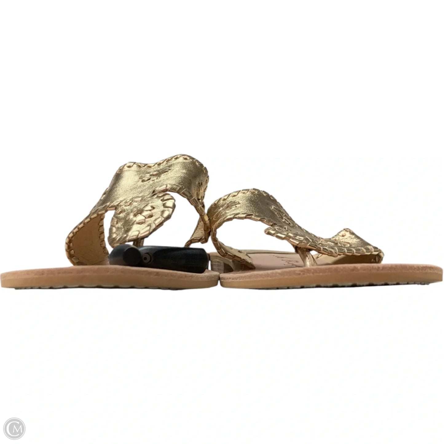 Sandals Flats By Jack Rogers In Gold, Size: 10