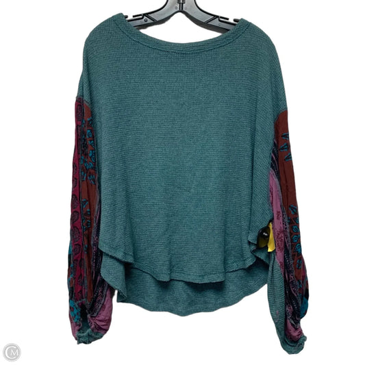 Top Long Sleeve By We The Free In Blue, Size: S
