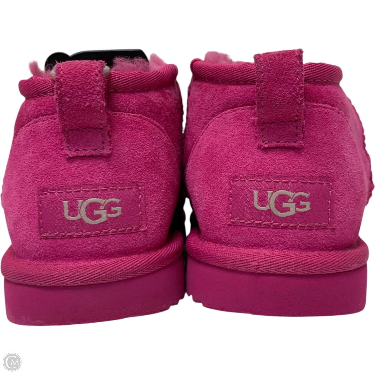 Boots Designer By Ugg In Pink, Size: 5