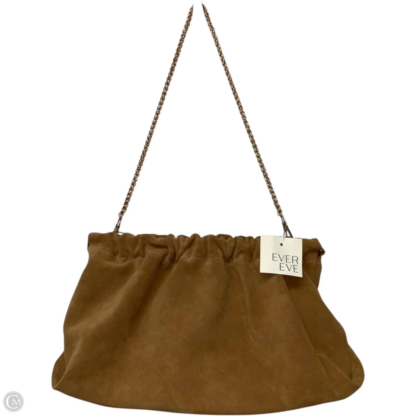 Handbag leather By Evereve, Size: Medium