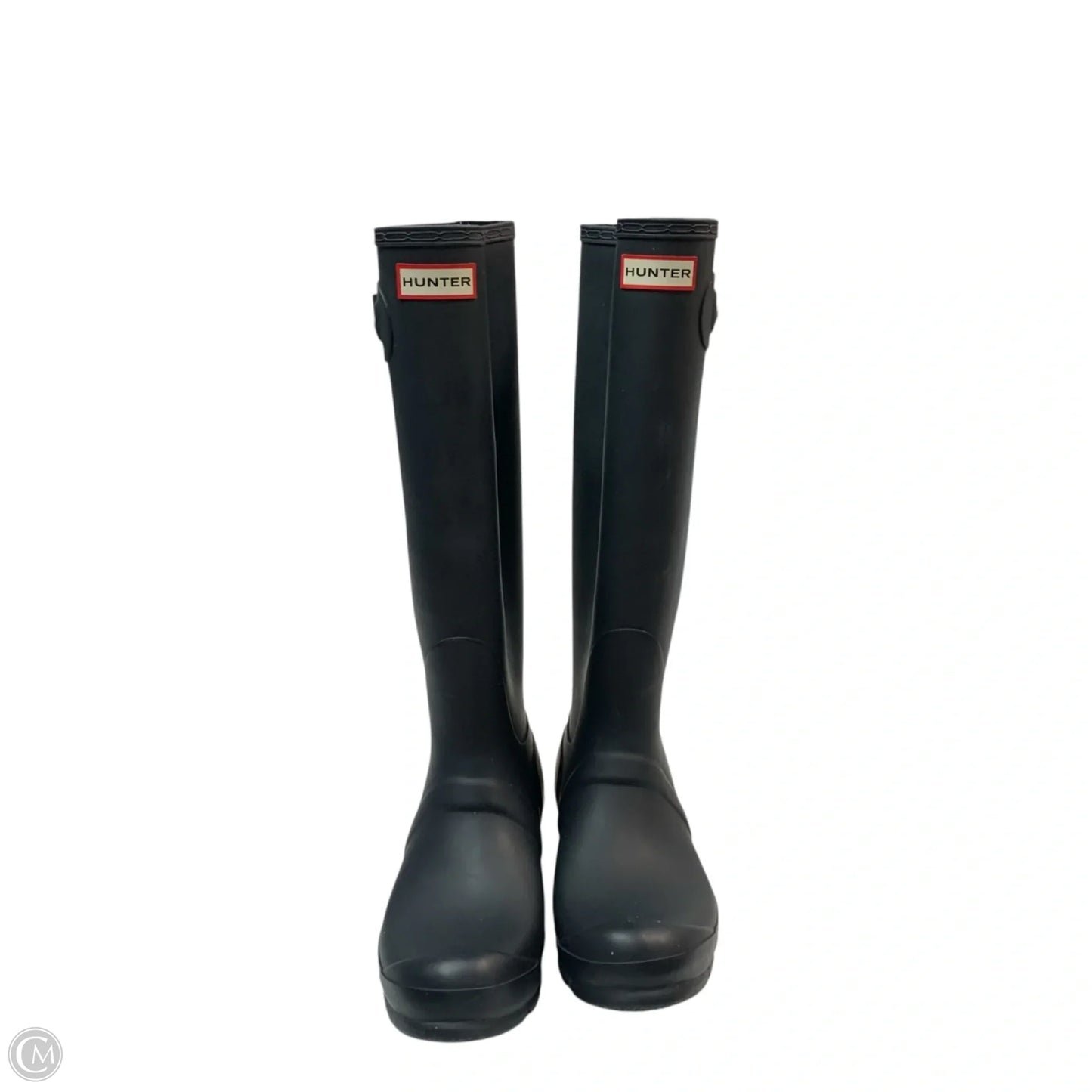 Boots Designer By Hunter In Navy, Size: 9