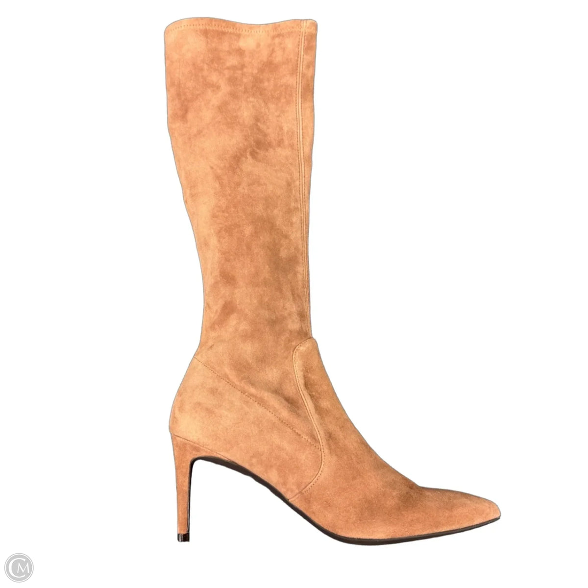 Boots Designer By Stuart Weitzman In Brown, Size: 7