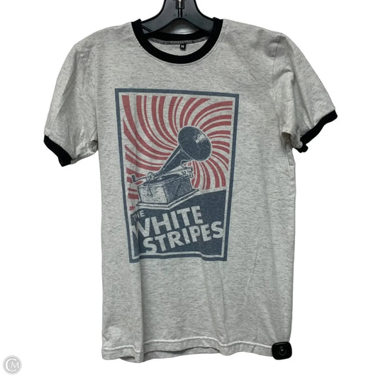 Top Short Sleeve In Grey, Size: M
