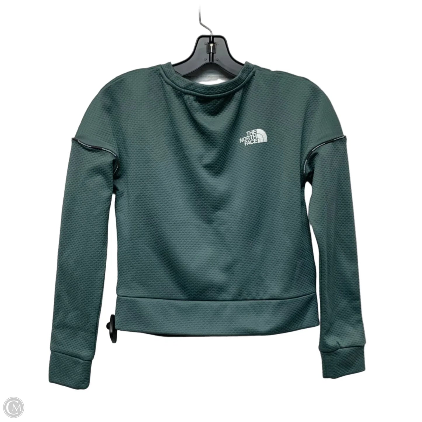 Sweatshirt Crewneck By The North Face In Green, Size: Xs