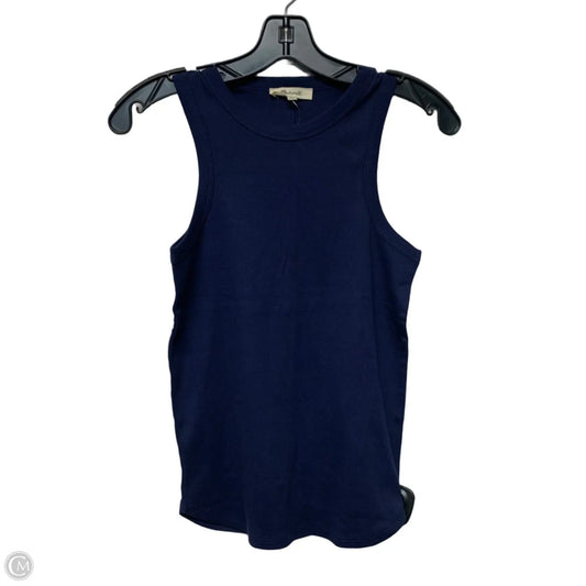 Tank Top By Madewell In Navy, Size: Xs