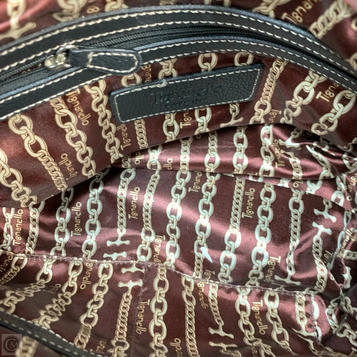 Handbag Leather By Tignanello  Purses, Size: Medium