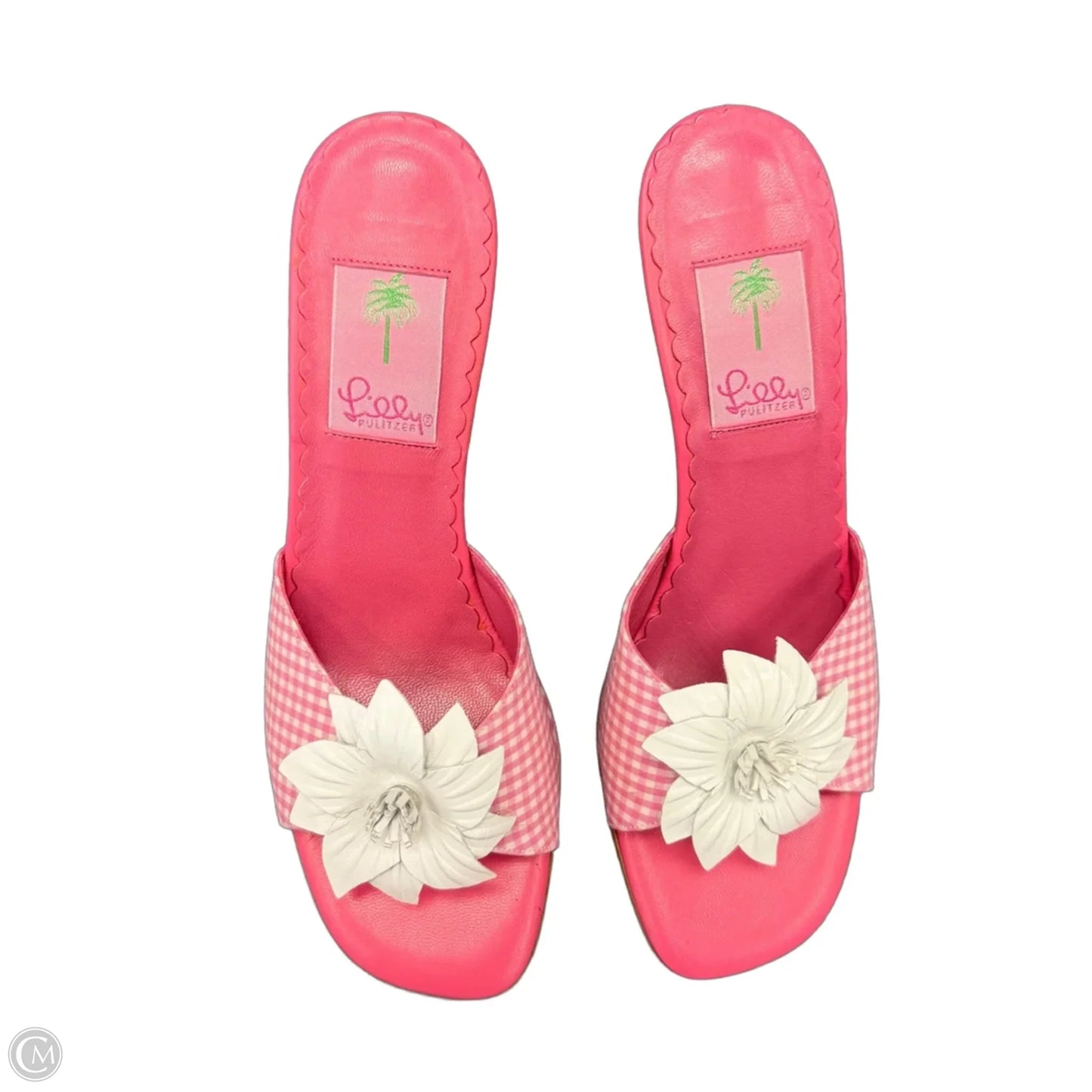 Sandals Designer By Lilly Pulitzer In Pink, Size: 8