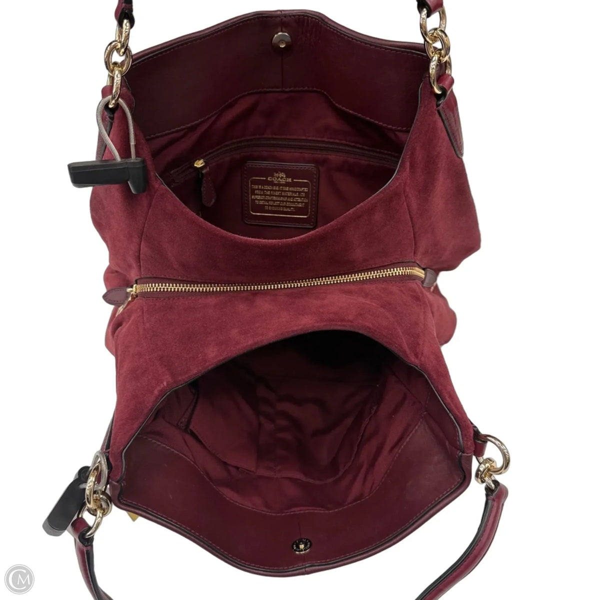 Handbag Designer By Coach, Size: Large