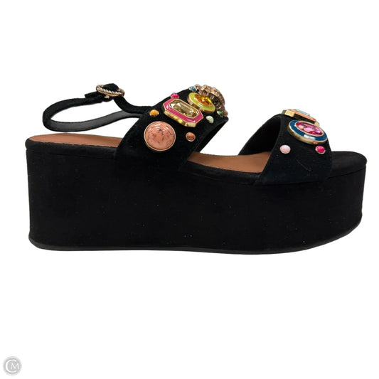 Sandals Designer By Kurt Geiger In Black, Size: 8