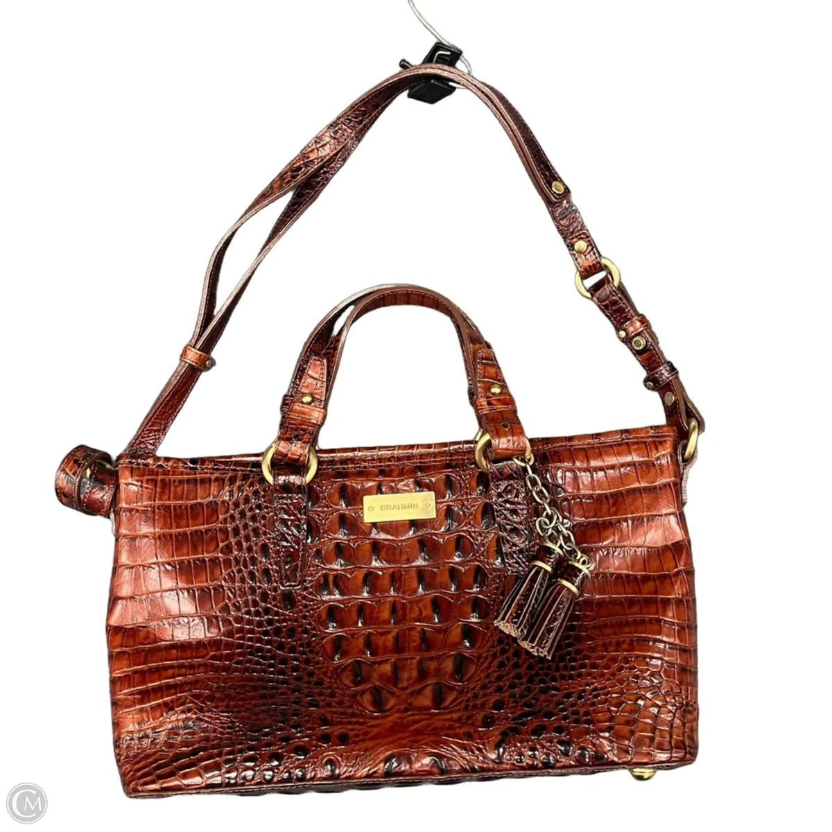 Handbag Designer By Brahmin, Size: Medium