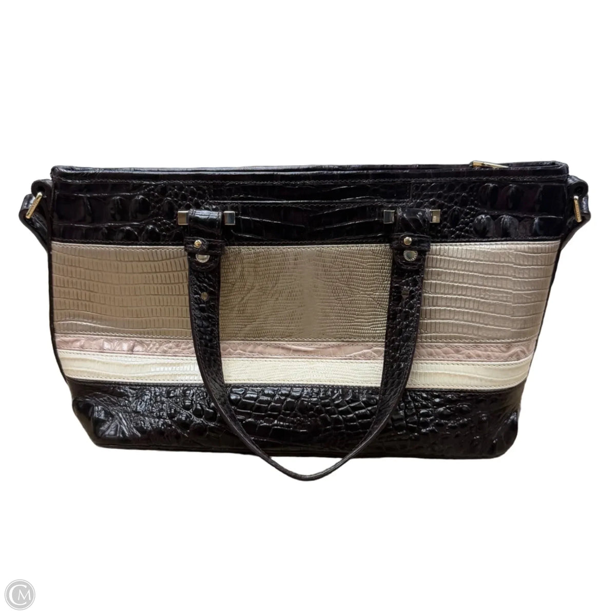Tote Designer By Brahmin, Size: Small