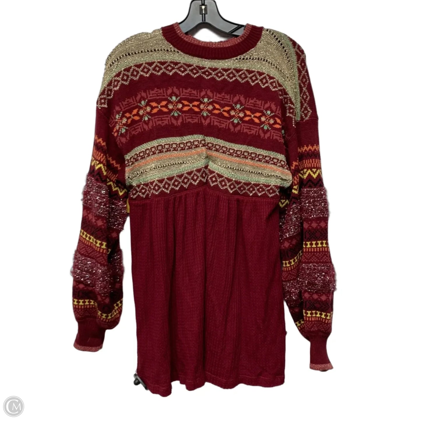 Sweater By Free People In Red, Size: M