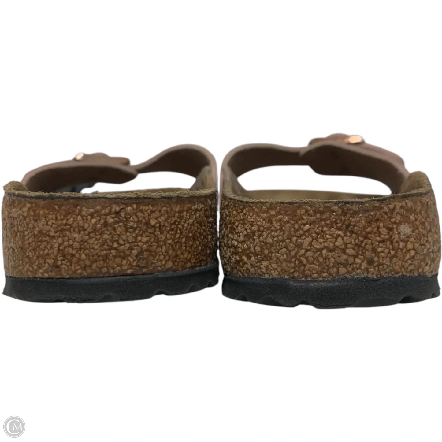 Sandals Flats By Birkenstock In Rose Gold, Size: 8