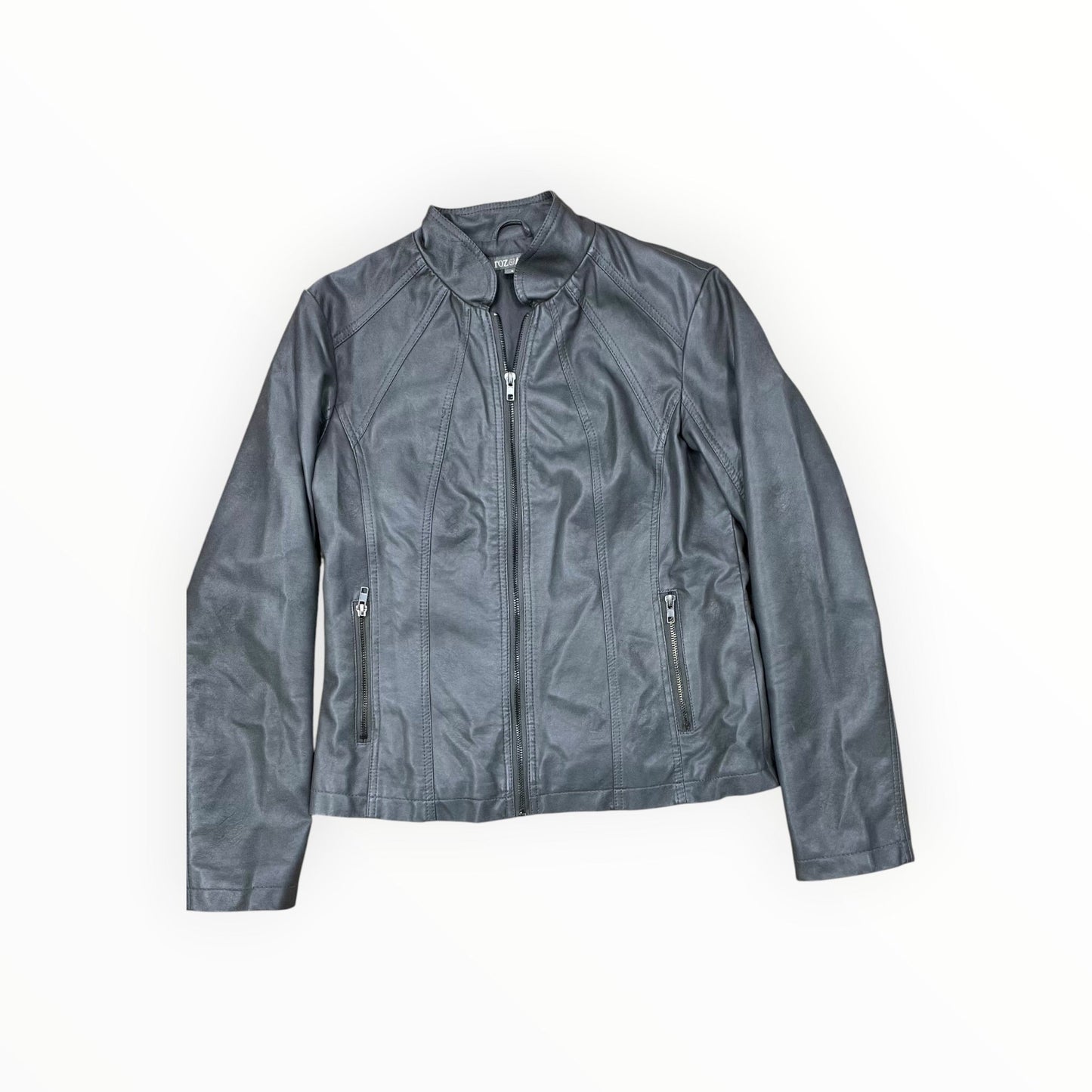 Jacket Other By Roz And Ali In Grey, Size:S