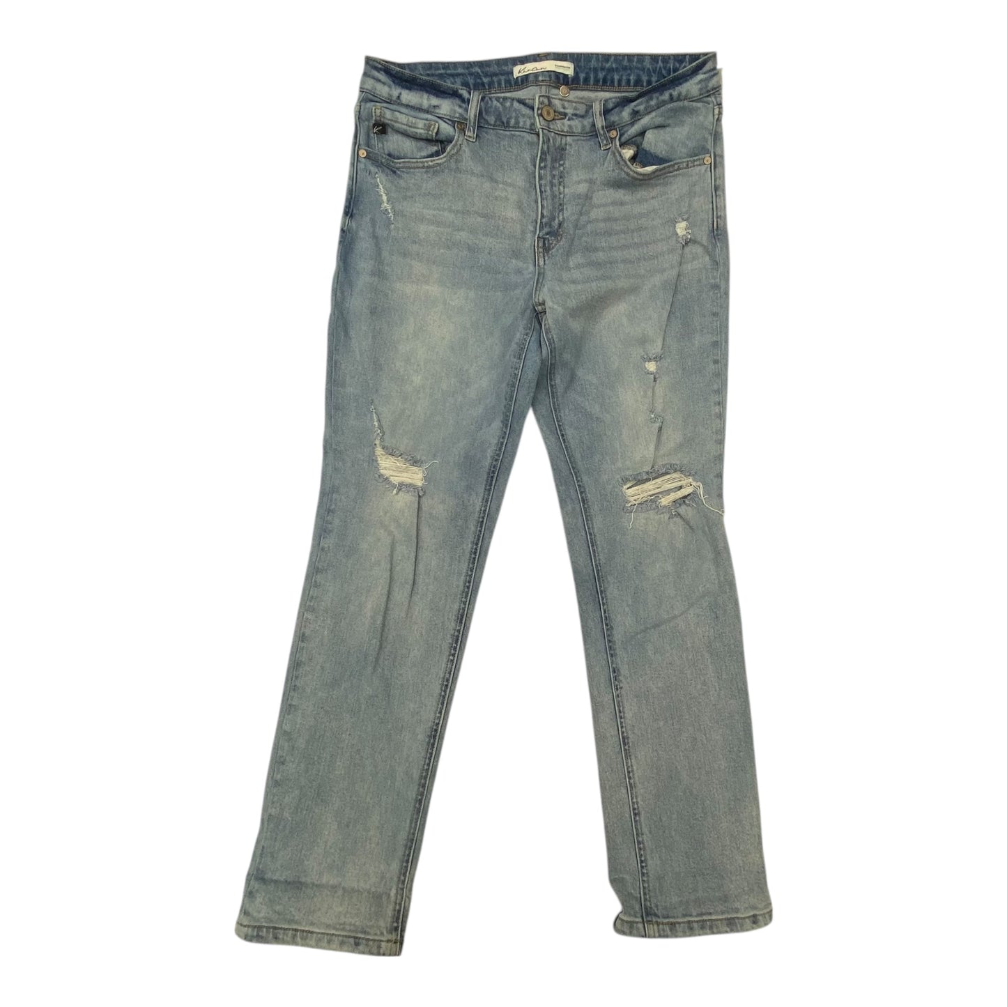 Jeans Straight By Kancan In Blue, Size:6