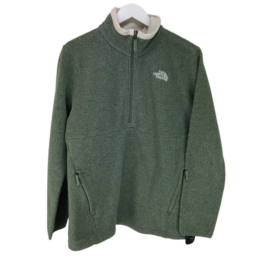 Jacket Fleece By North Face In Green, Size: L