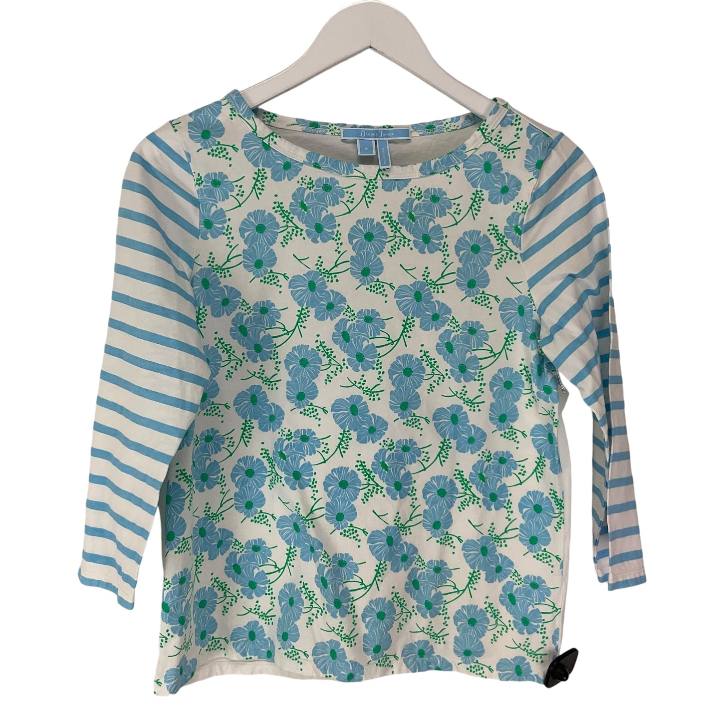 Top Long Sleeve By Draper James In Blue, Size: S