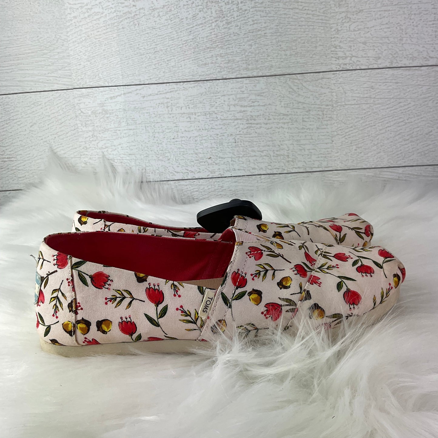 Shoes Flats By Toms In Floral Print, Size: 6