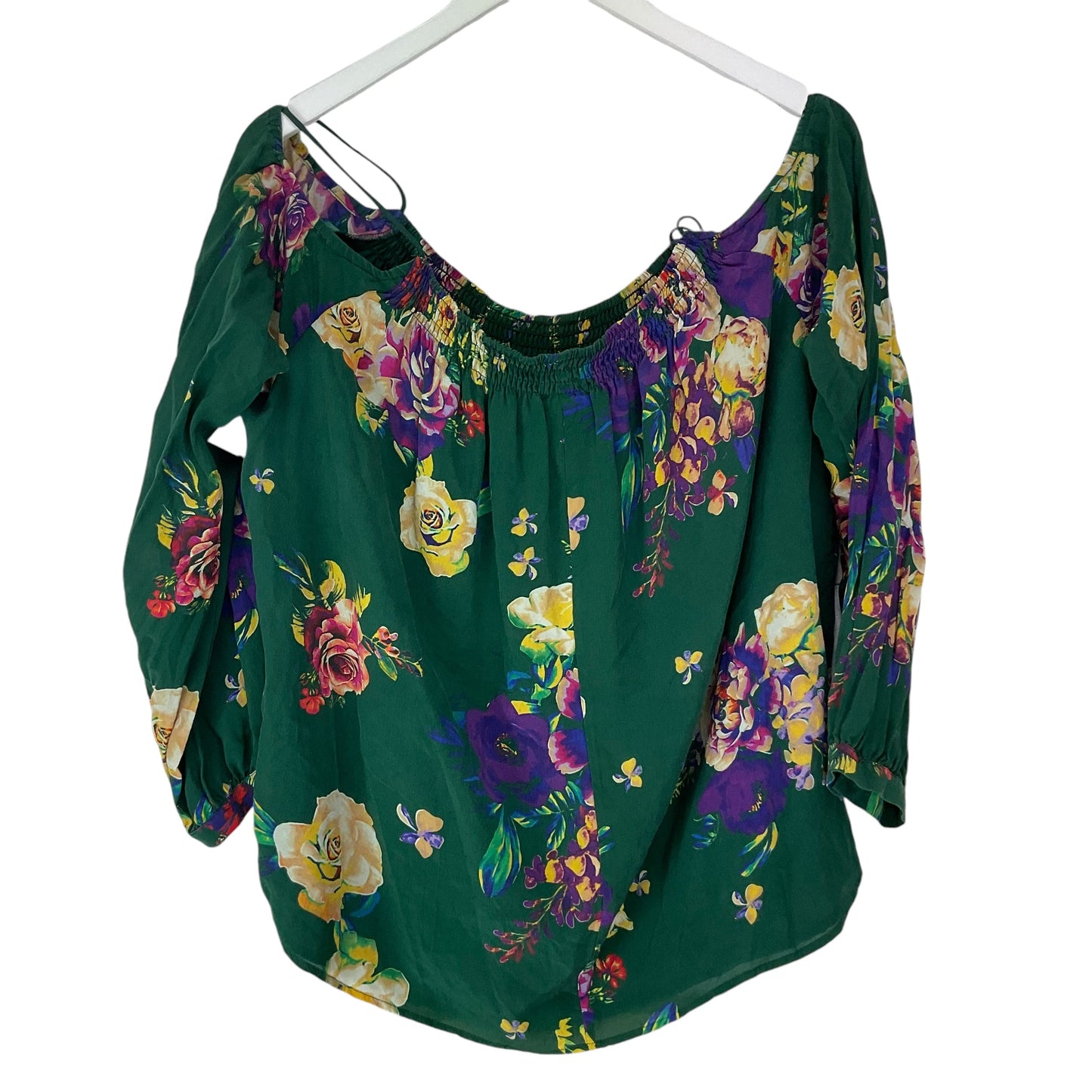 Top Long Sleeve By Maeve In Green, Size: L