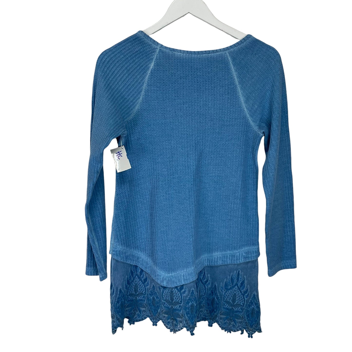 Top Long Sleeve By Soft Surroundings In Blue, Size: Xs