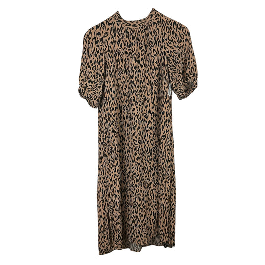 Dress Casual Midi By Maeve In Animal Print, Size: M