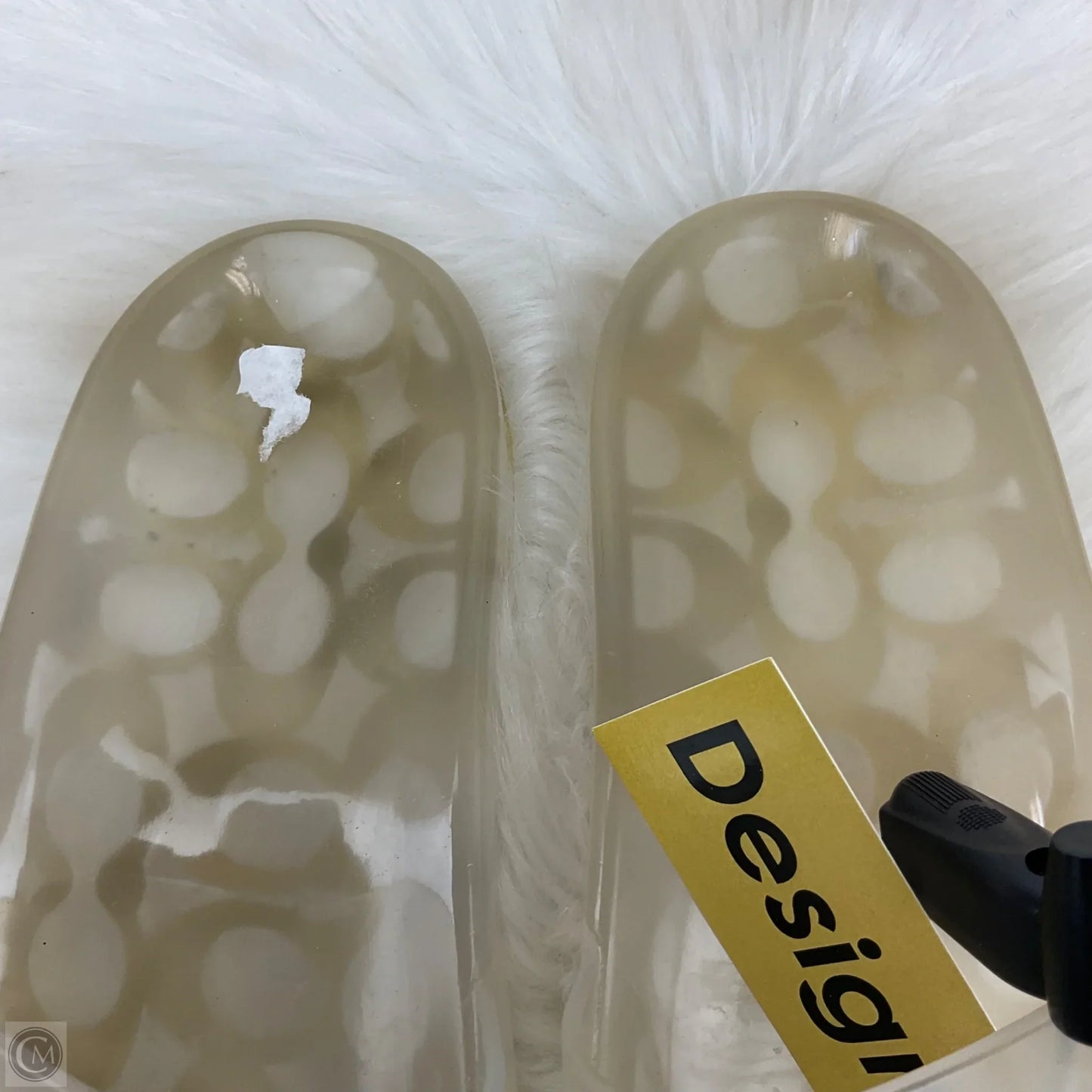 Sandals Designer By Coach In Clear, Size: 7