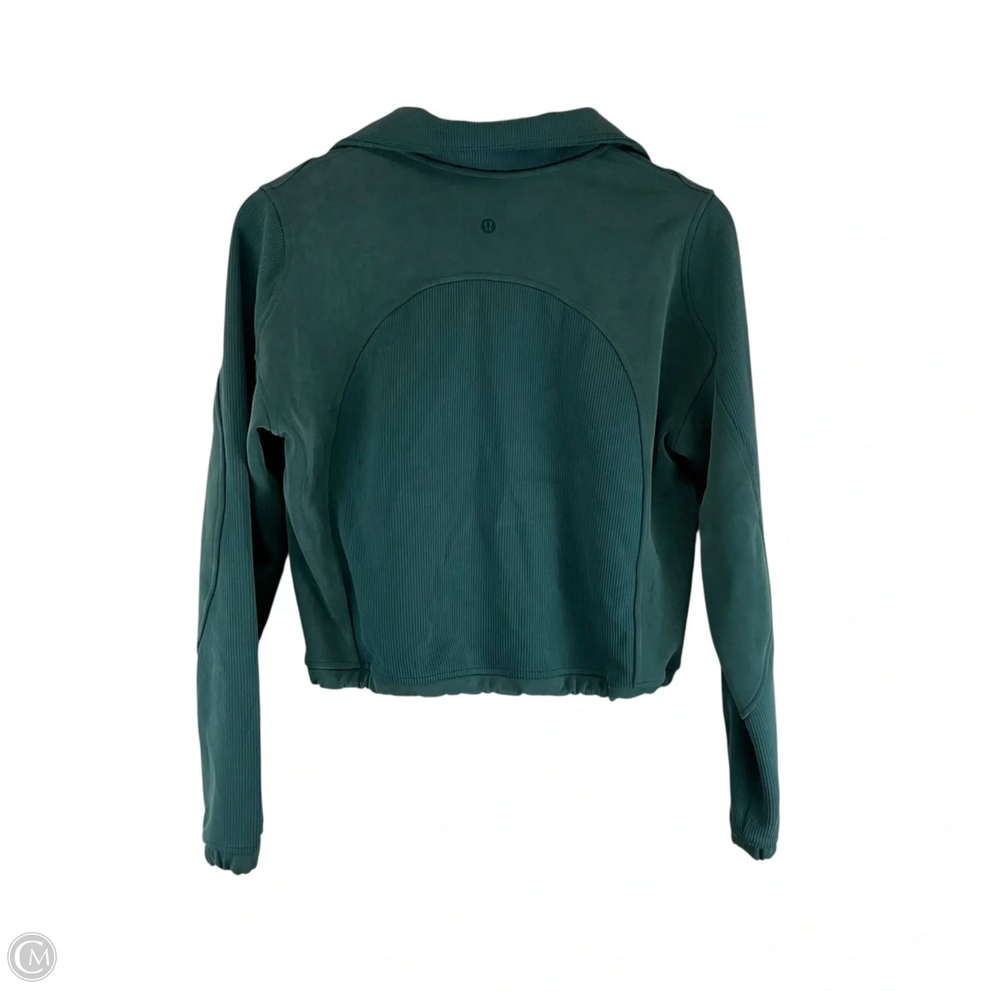 Athletic Jacket By Lululemon In Green, Size: 2