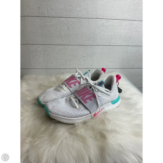 Shoes Athletic By Nike In White, Size: 9