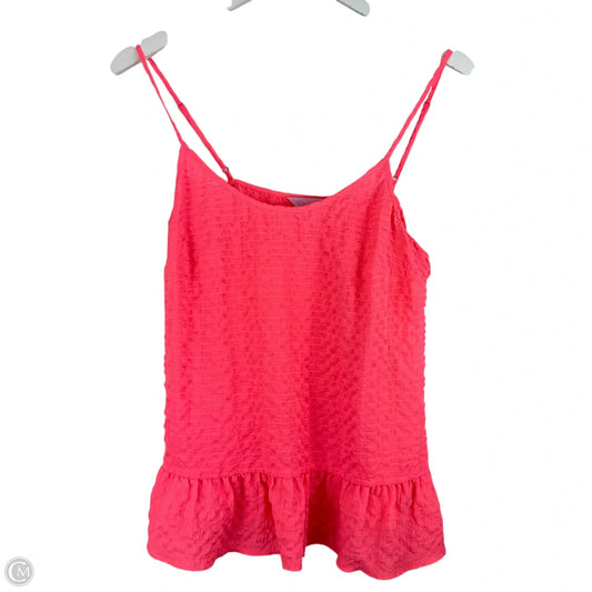 Top Sleeveless Designer By Lilly Pulitzer In Pink, Size: S