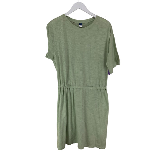 Dress Casual Midi By Old Navy In Green, Size: M