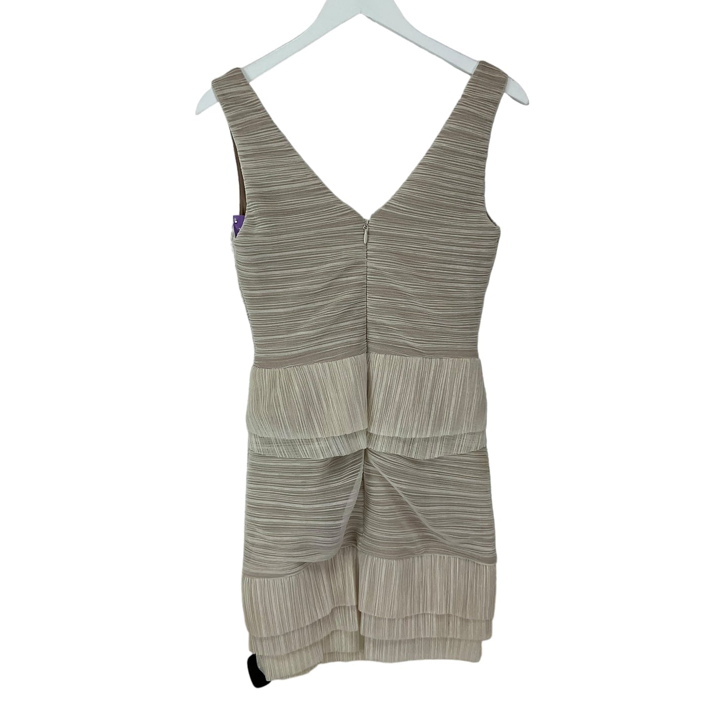 Dress Party Short By Bcbgmaxazria In Cream, Size: S