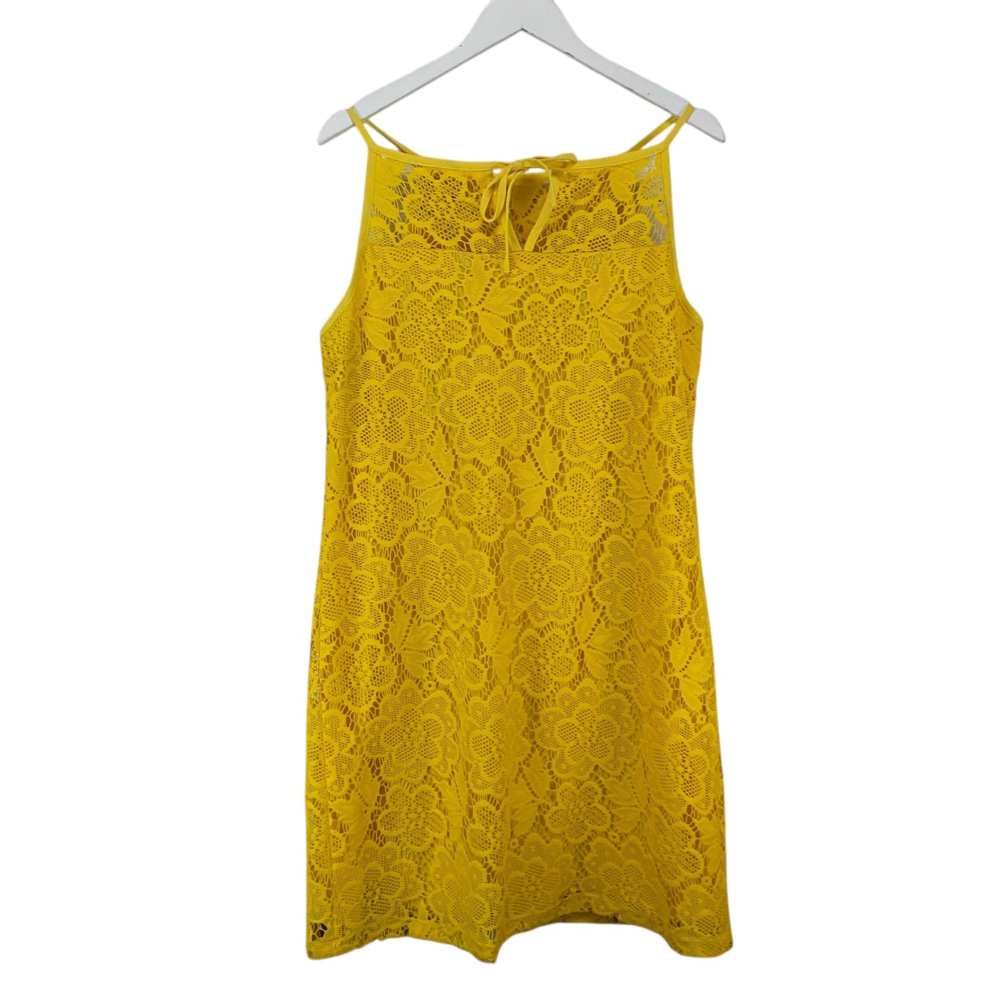 Dress Casual Midi By Cato In Yellow, Size: Xl