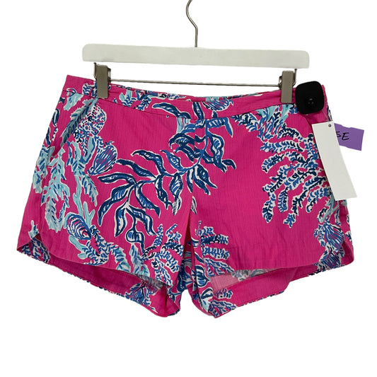 Pink Shorts Designer Lilly Pulitzer, Size 6