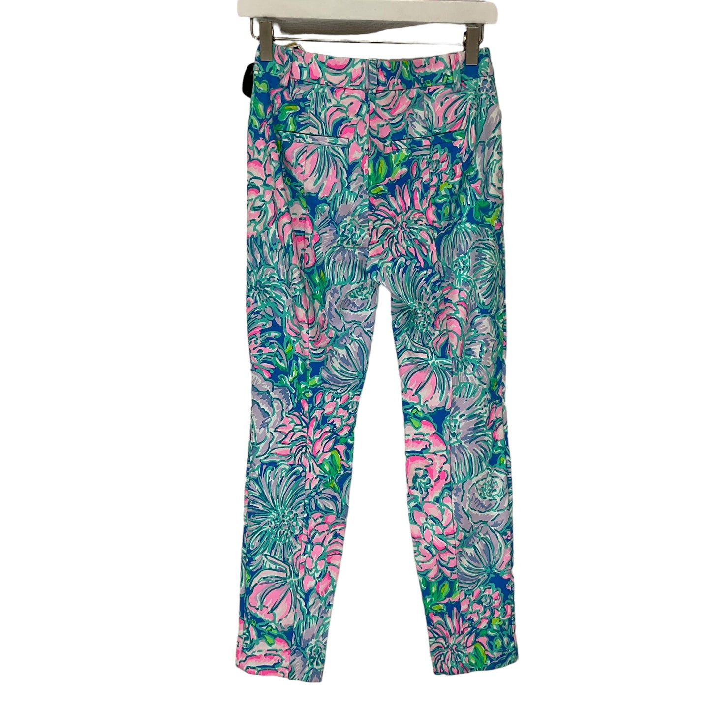 Multi-colored Pants Designer Lilly Pulitzer, Size 0