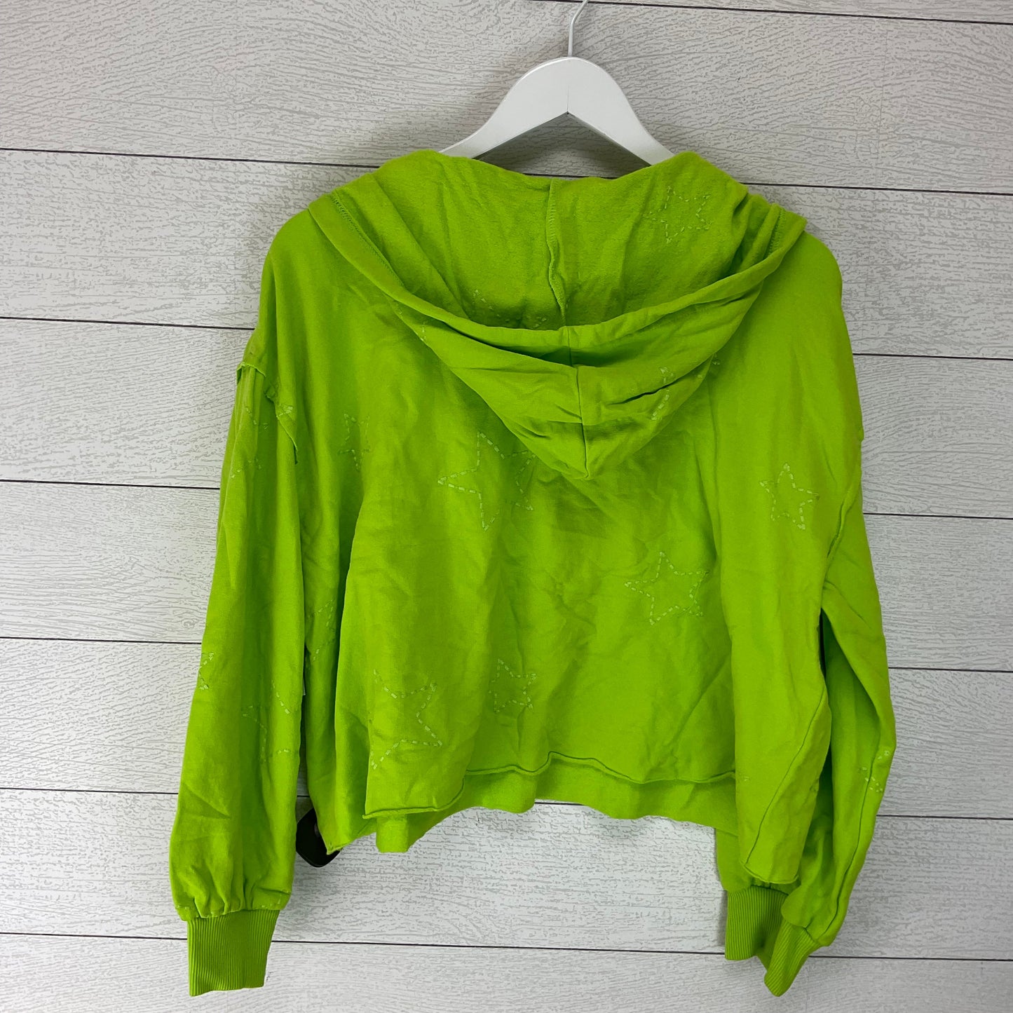 Green Sweatshirt Hoodie Saturday/sunday, Size S