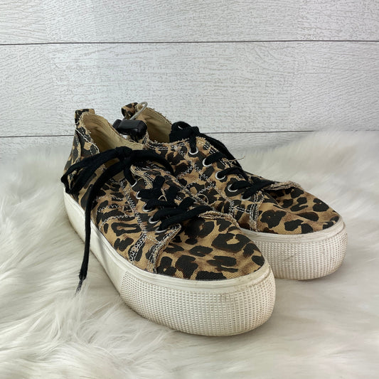 Animal Print Shoes Sneakers Jelly Pop, Size 9
