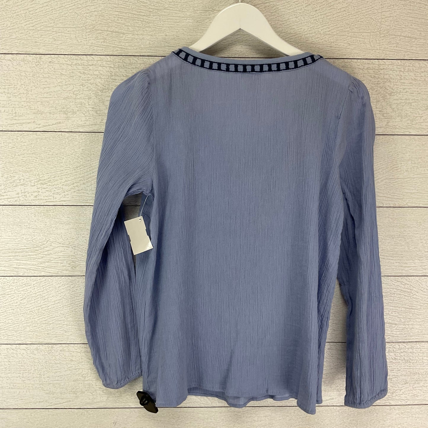 Blue Top Long Sleeve Boden, Size 4