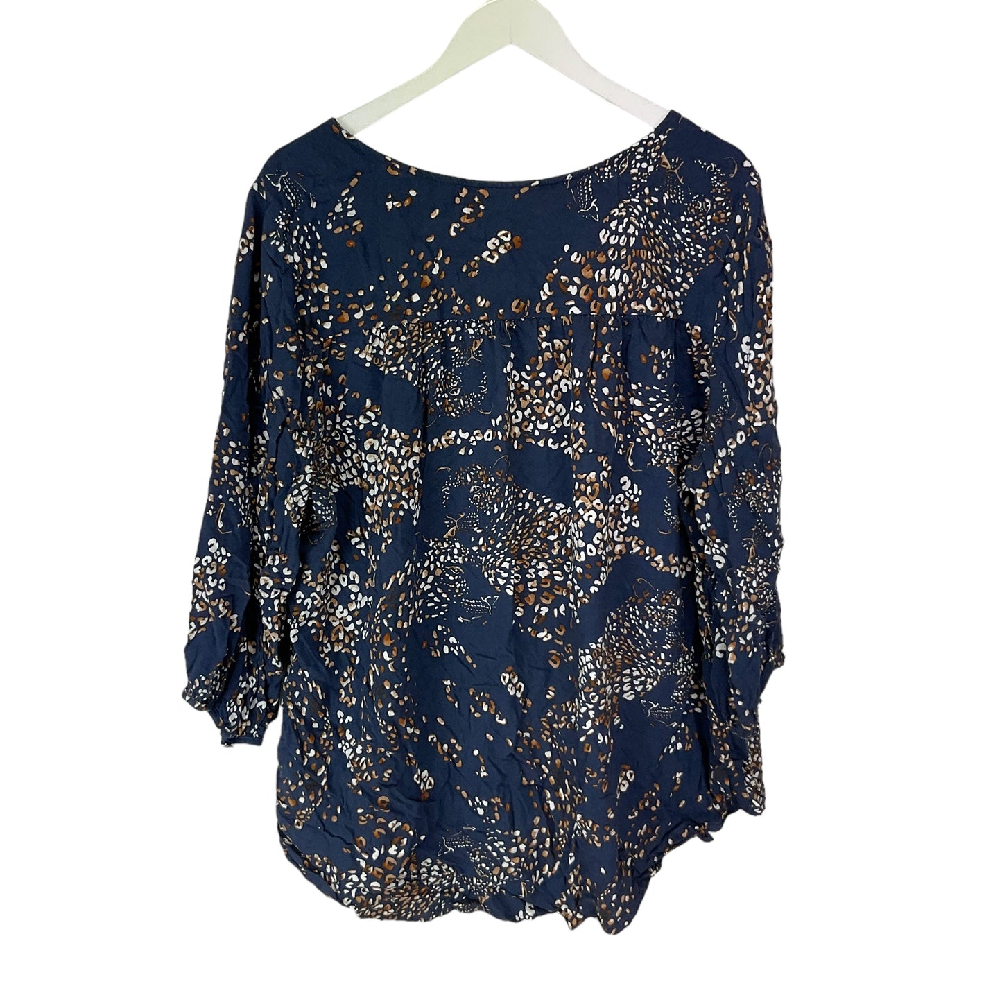 Blue Top Long Sleeve Evri, Size 2x