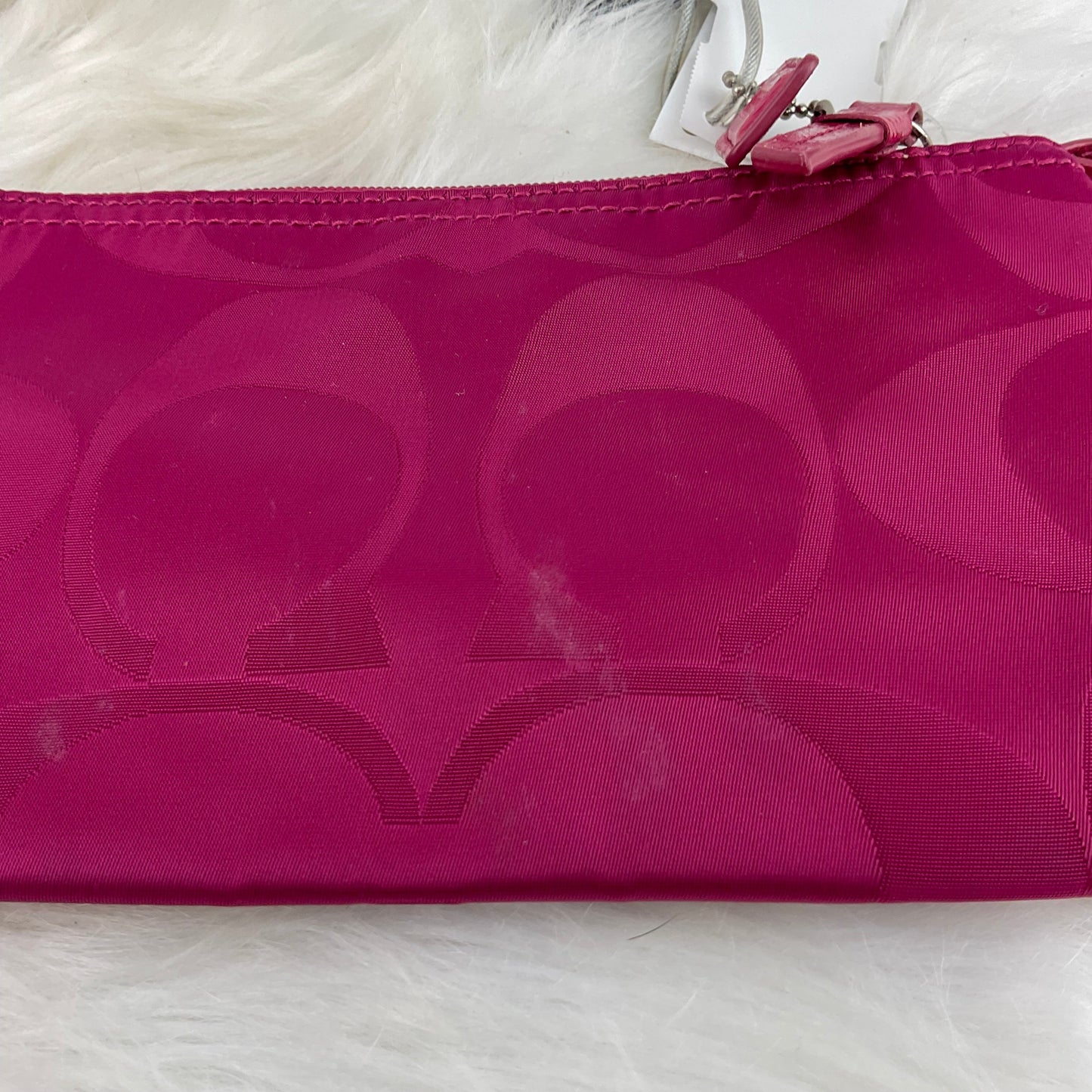 Wristlet Designer Coach, Size Medium