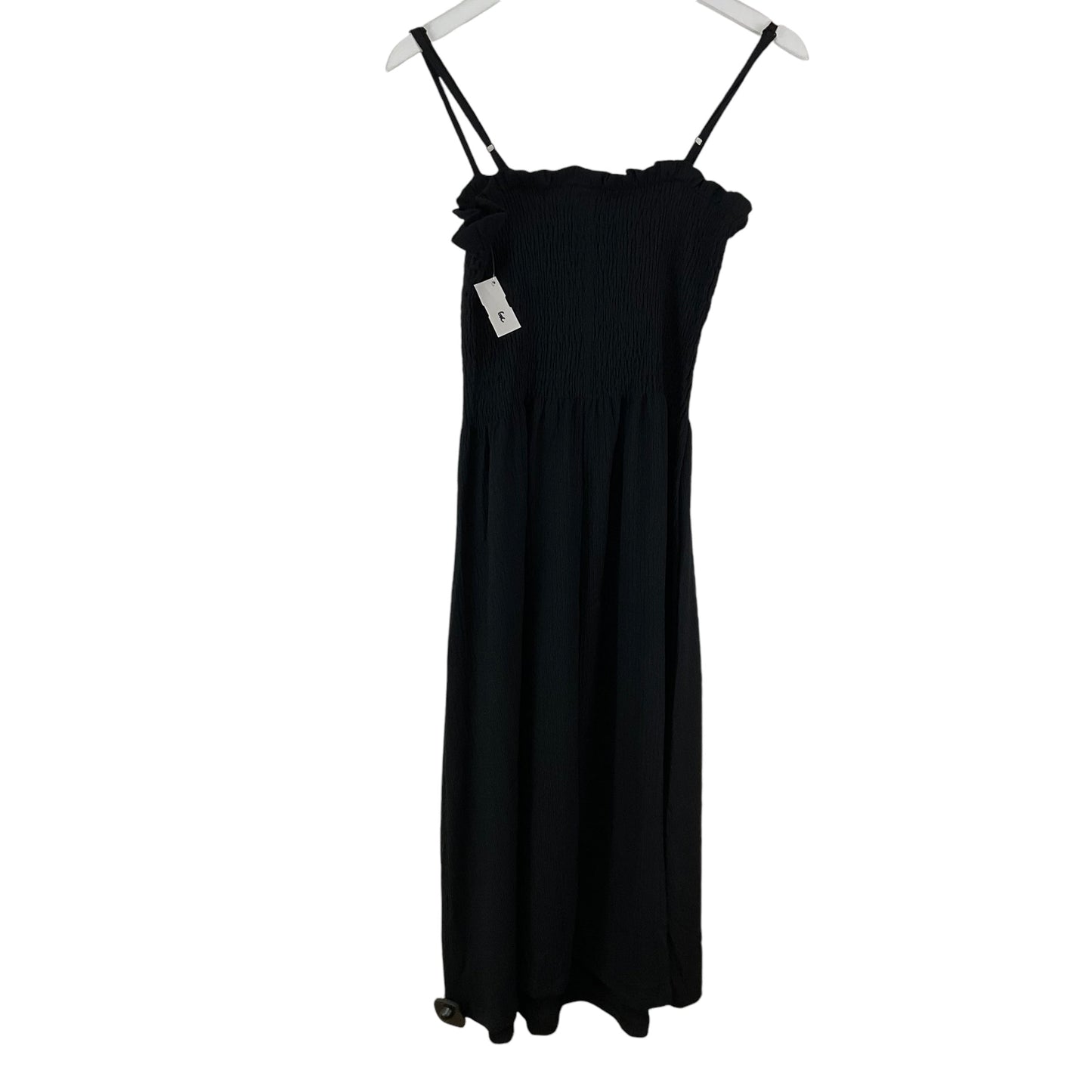 Dress Casual Maxi By H&m In Black, Size: M