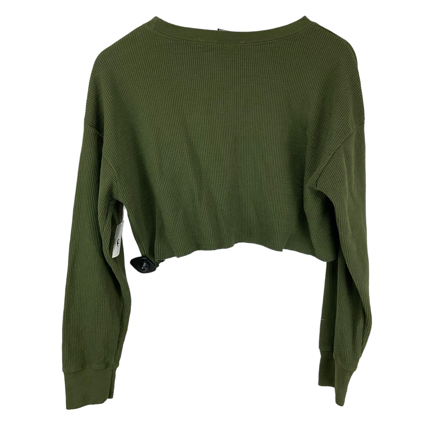 Green Top Long Sleeve Clothes Mentor, Size S