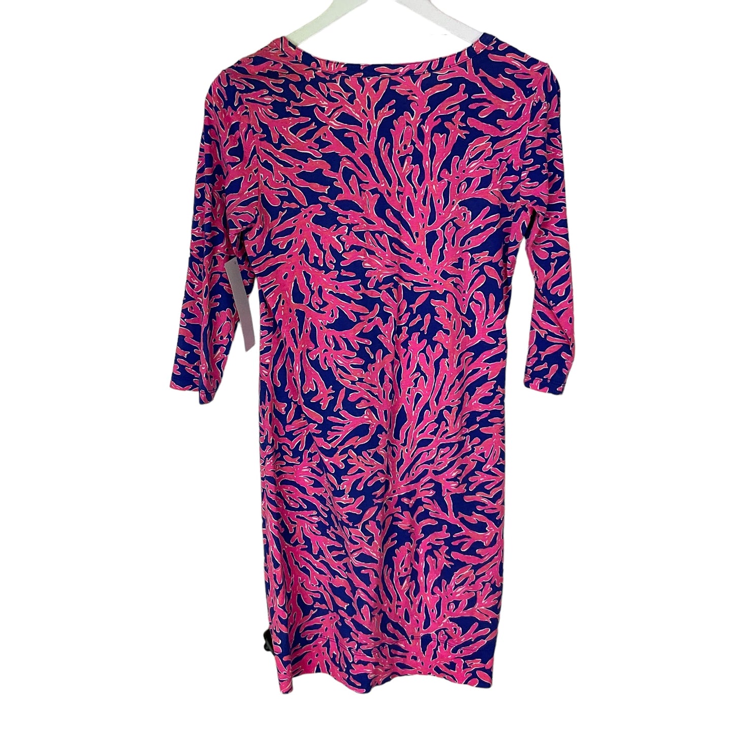 Blue & Pink Dress Designer Lilly Pulitzer, Size S