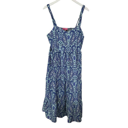 Dress Casual Maxi By Simply Southern In Blue, Size: Xl