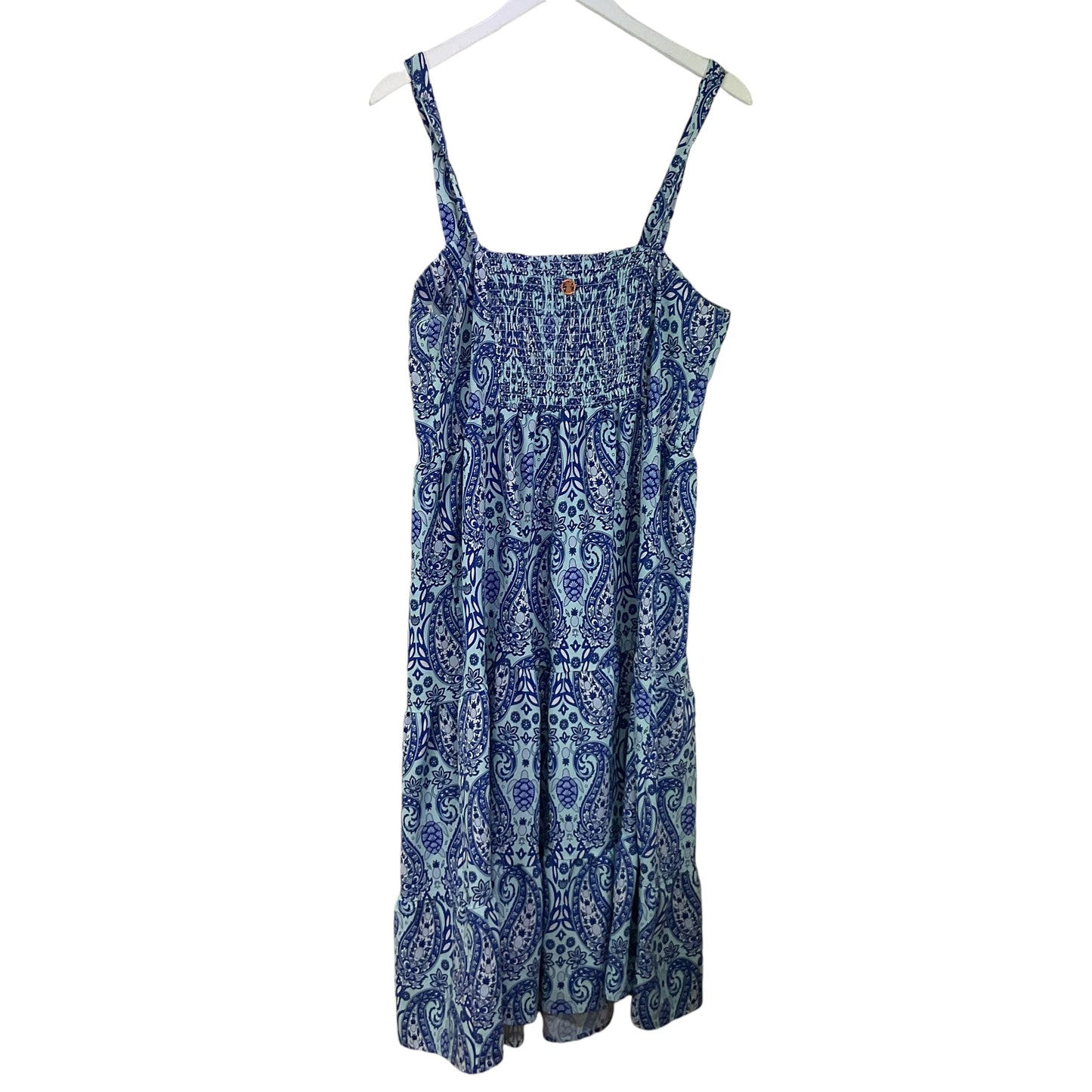 Dress Casual Maxi By Simply Southern In Blue, Size: Xl