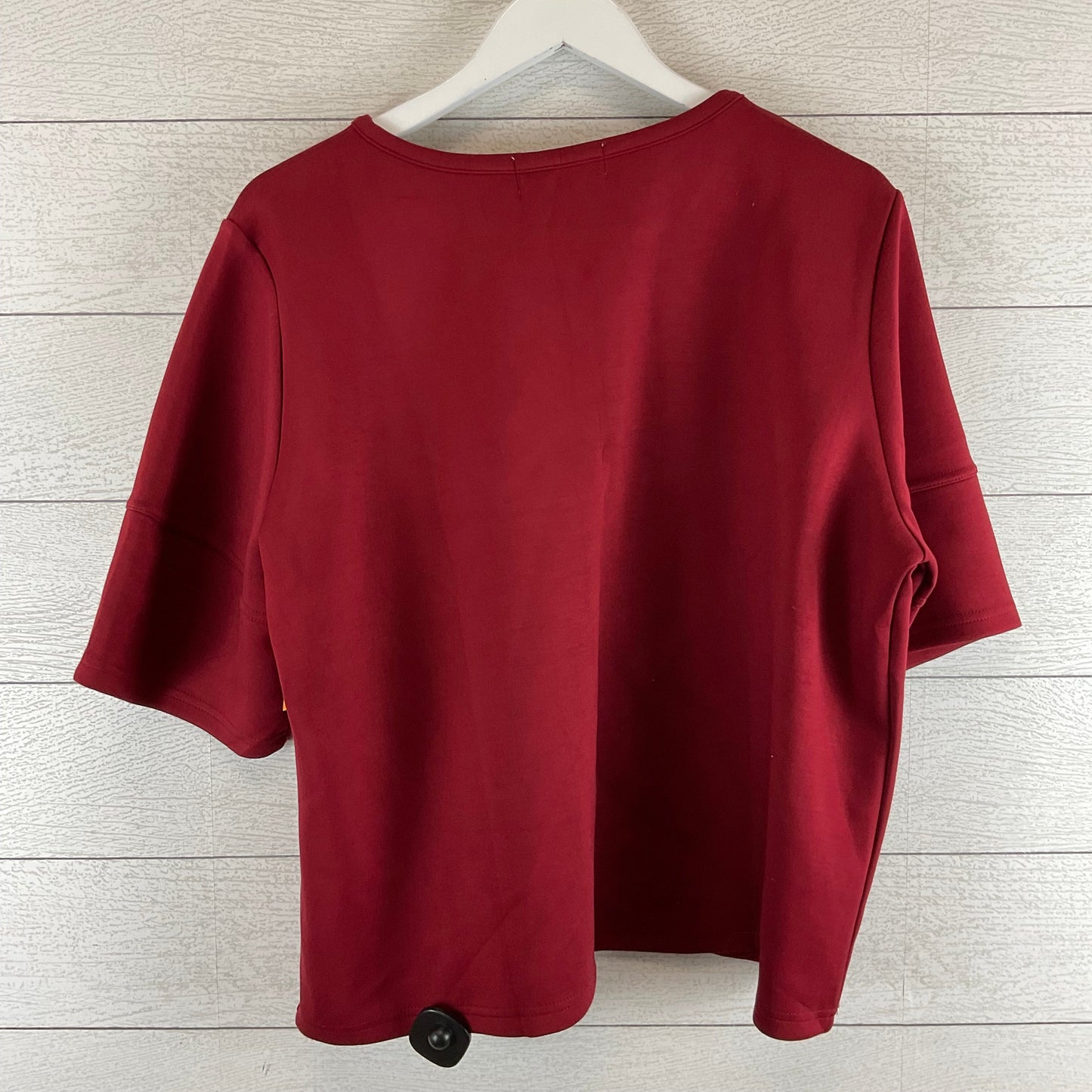 Top Short Sleeve Basic By Clothes Mentor In Red, Size: Xl