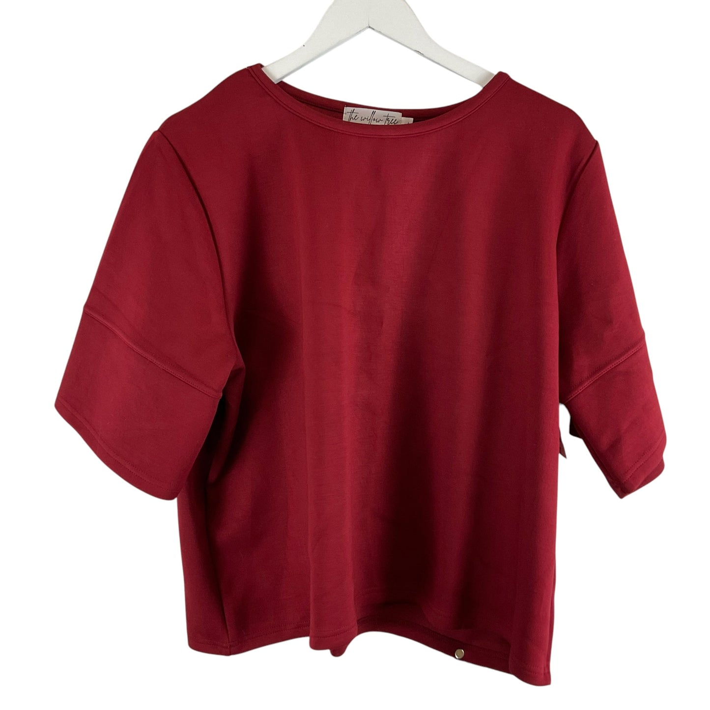 Top Short Sleeve Basic By Clothes Mentor In Red, Size: Xl