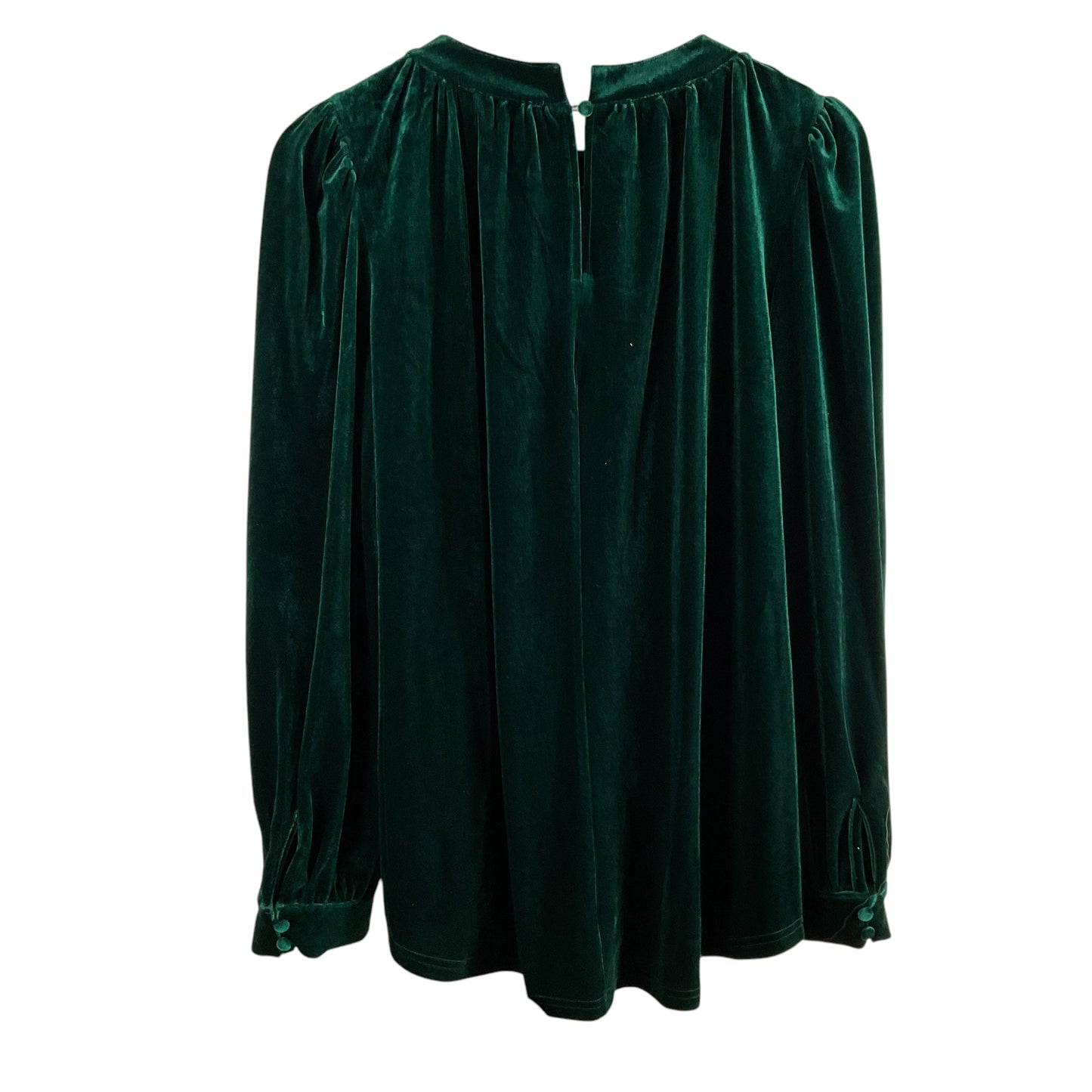 Top Long Sleeve Basic By Jodifl In Green, Size: L