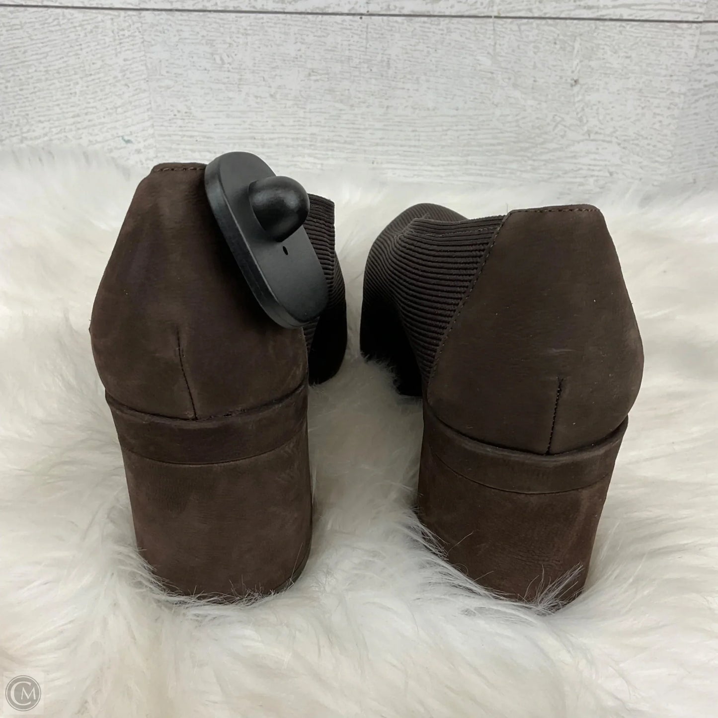 Shoes Heels Block By Eileen Fisher In Brown, Size: 7.5