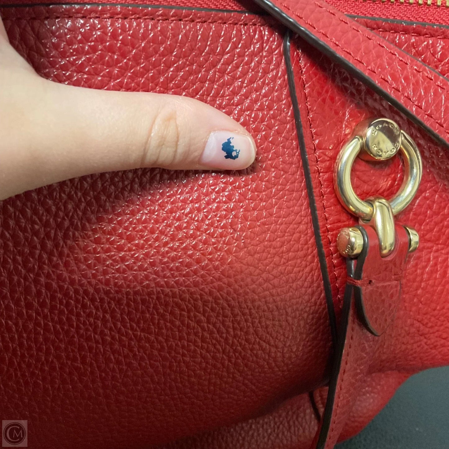 Crossbody Designer By Coach, Size: Medium